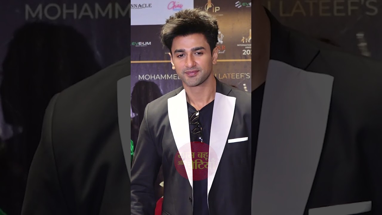 Nishant Malkhani showed his charm at the opening of the award ceremony | SBB