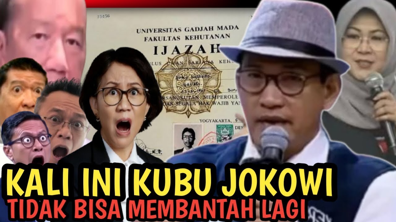 Hologram Pada Ijazah Gak Bisa dipalsukan Tegas Dokter Tifa