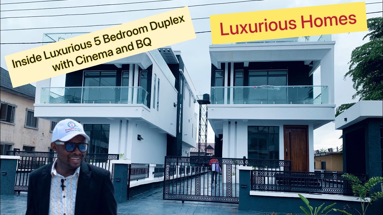 Inside Luxurious 5 Bedroom Fully Detached Duplex in Osapa Lekki Lagos