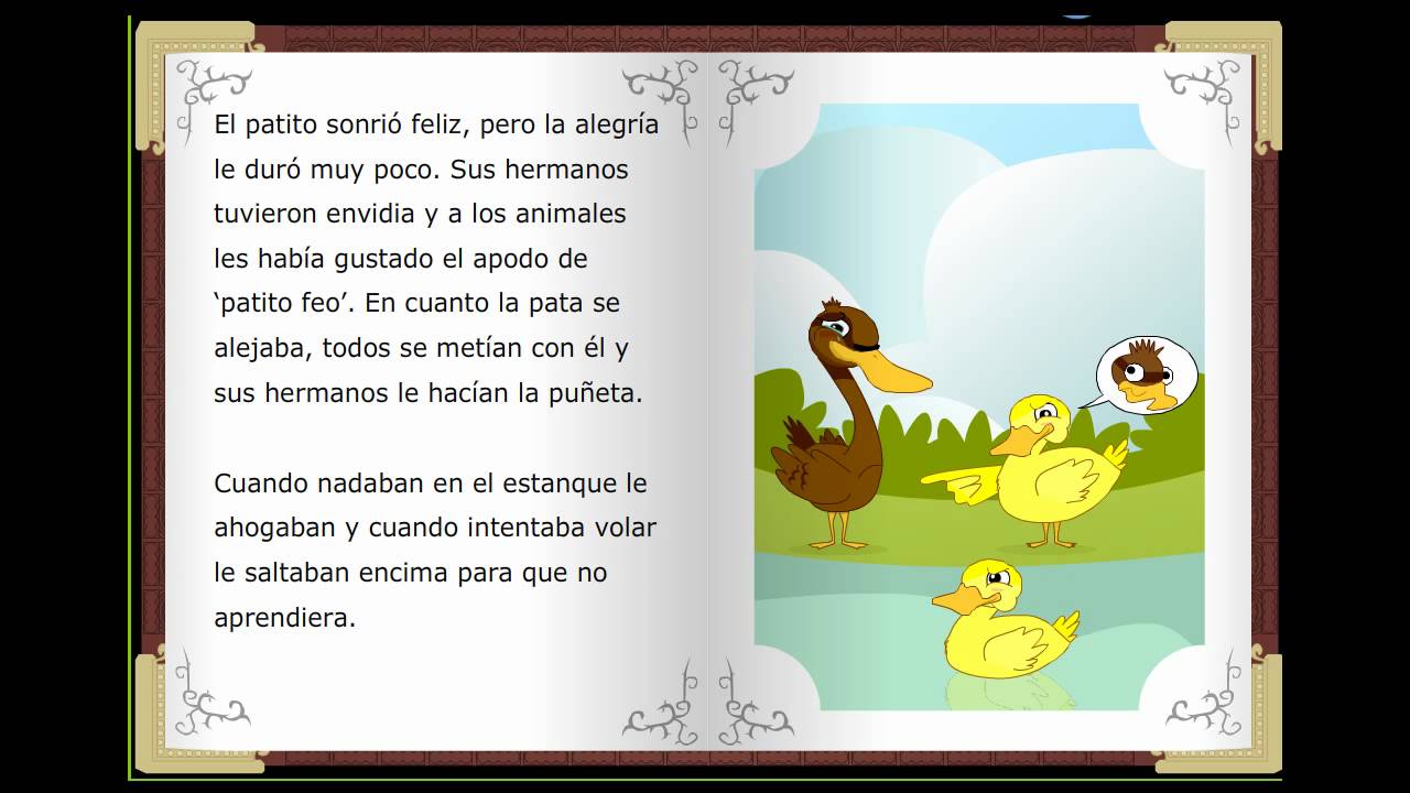 EL patito feo, Cuentos clásicos infantiles en español, relatos clásicos CHILDTOPIA