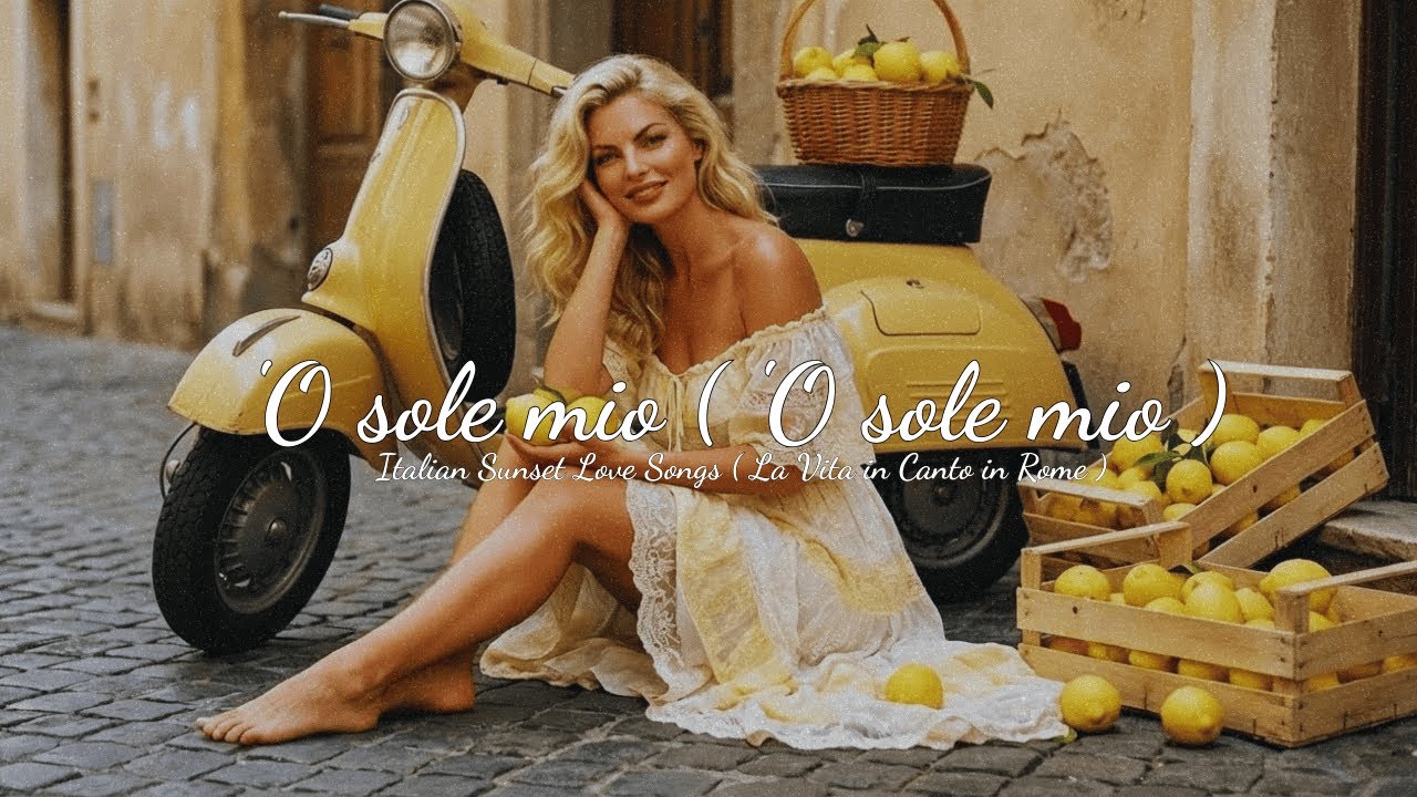 'O sole mio ( 'O sole mio ) -  Italian Sunset Love Songs ( La Vita in Canto in Rome )