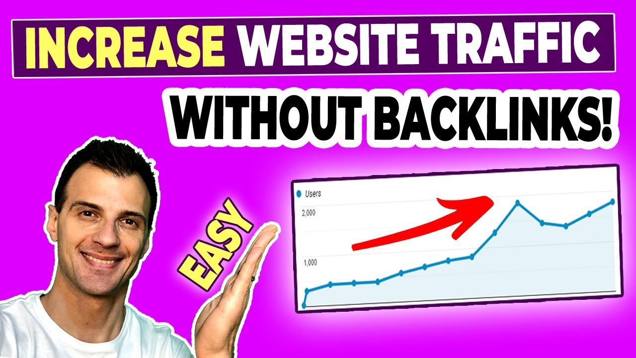 How To Increase Website Traffic WITHOUT Backlinks (Easy)