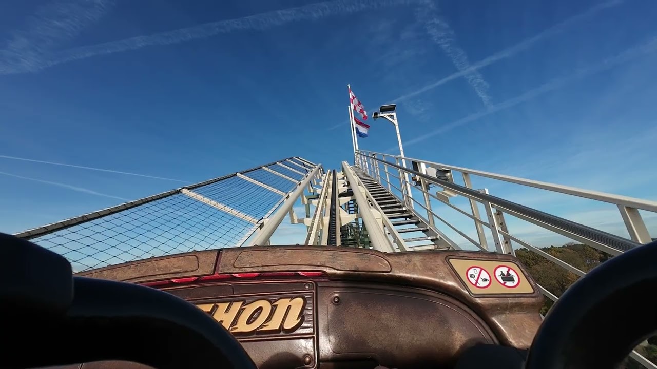 Efteling - Python - Front row POV Onride - The Netherlands - 2025