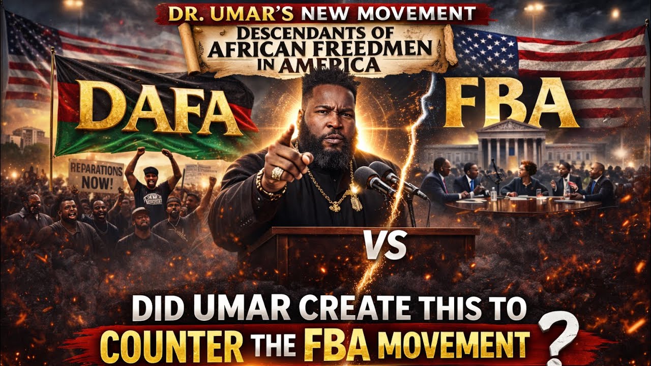 Dr. Umar's NEW movement called DAFA Descendants of African Freedmen in America