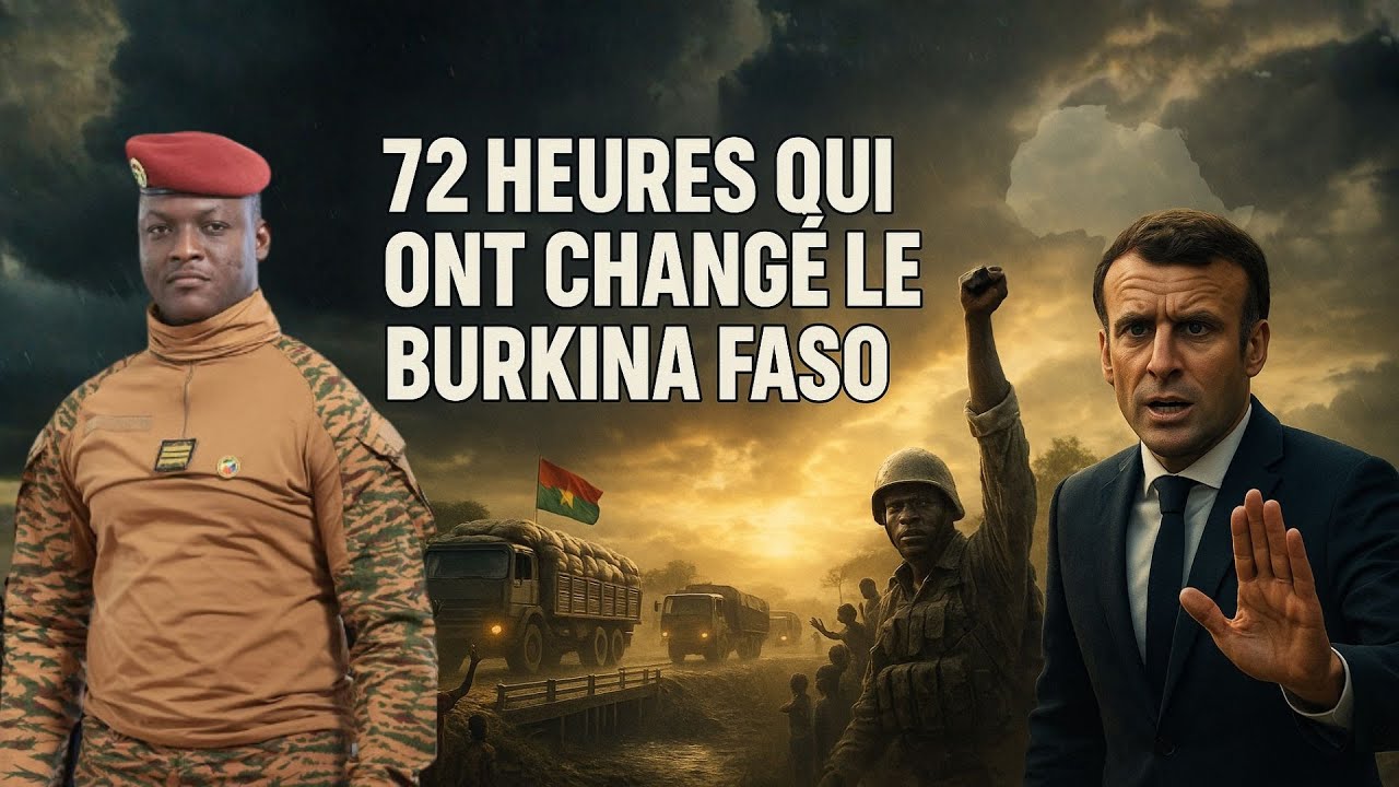 Ibrahim Traoré : 72 heures de feu qui ont changé le Burkina Faso