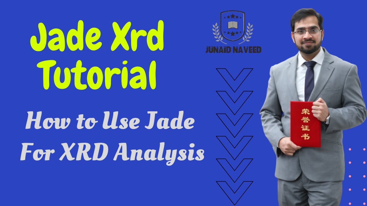 Jade Xrd Tutorial How to Use Jade For XRD Analysis