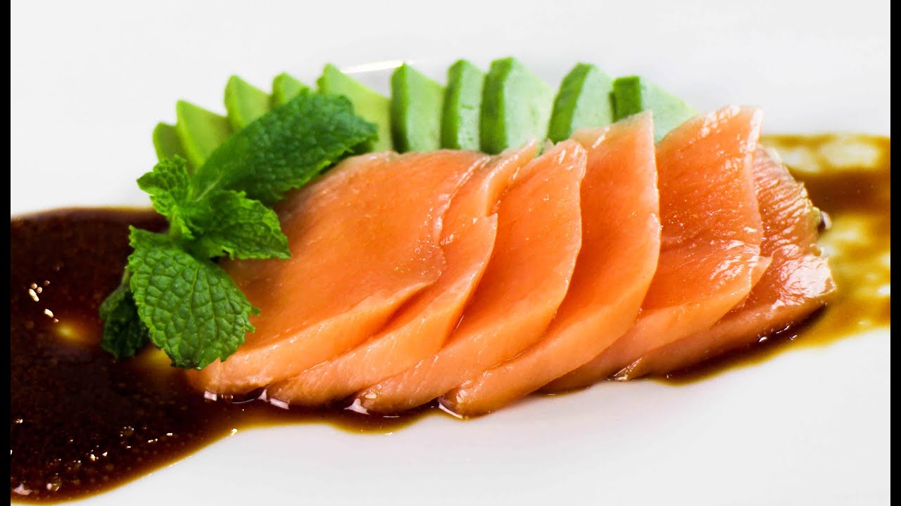 Cooked Salmon Sashimi Recipe - Sous Vide Cooking