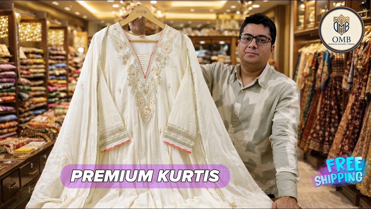 Premium Kurtis | Designer COTTON Suit | Cotton Women Kurta Set (PART 143)