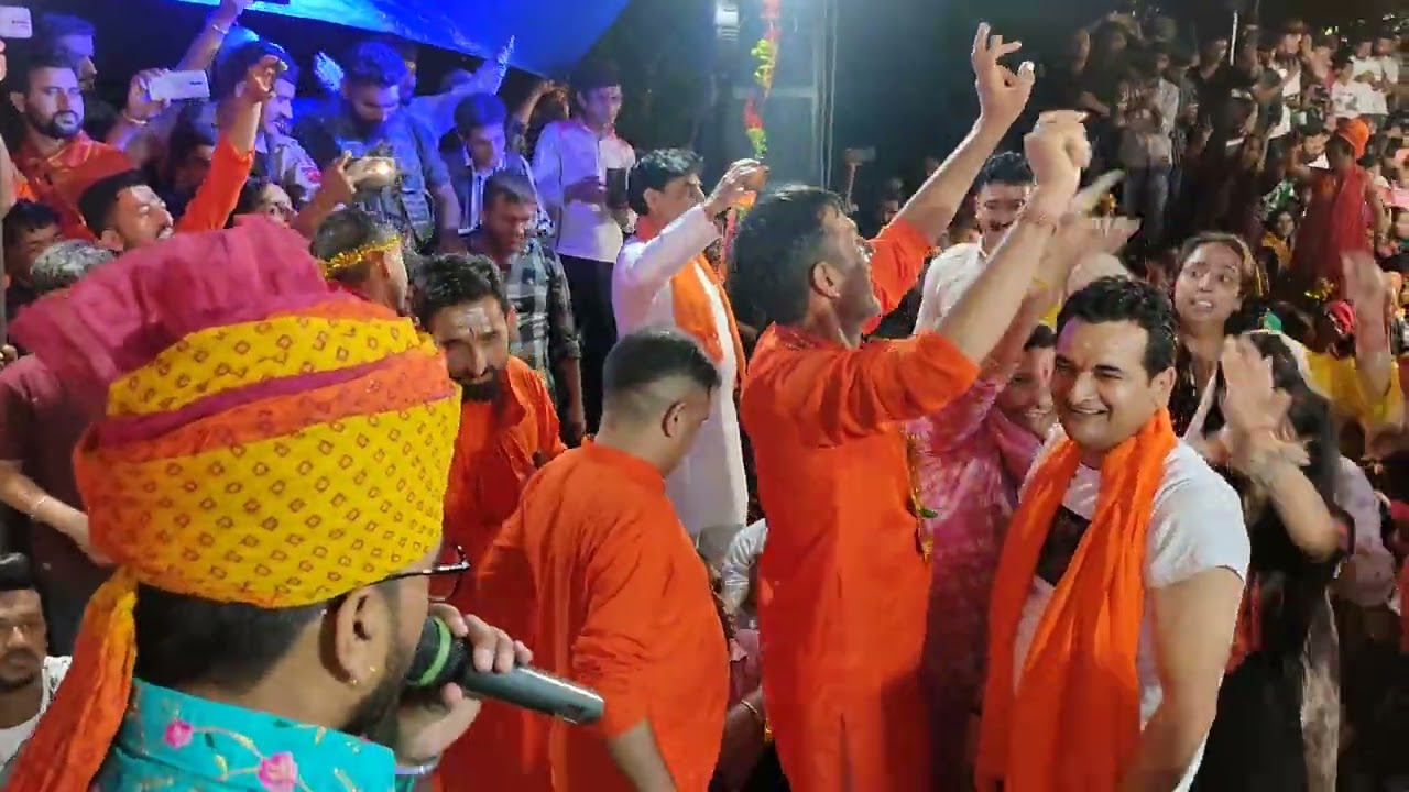 chaman Lahari Jagran Gajpat kila Kali Mata Mandir chanderkot