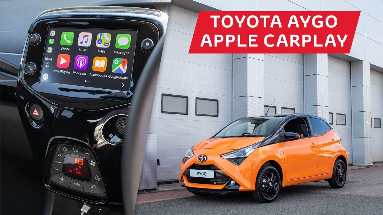 Apple CarPlay in the Toyota AYGO (now available in the x-play)