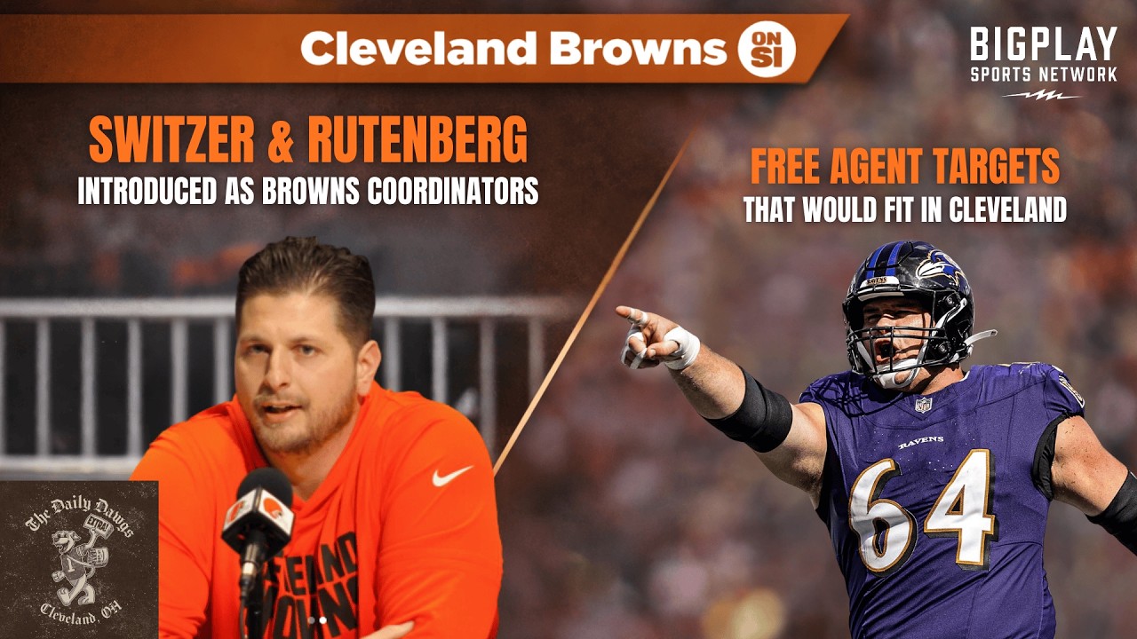Ranking Cleveland Browns Realistic Free Agent Targets + Key Points From Coordinators Introductions