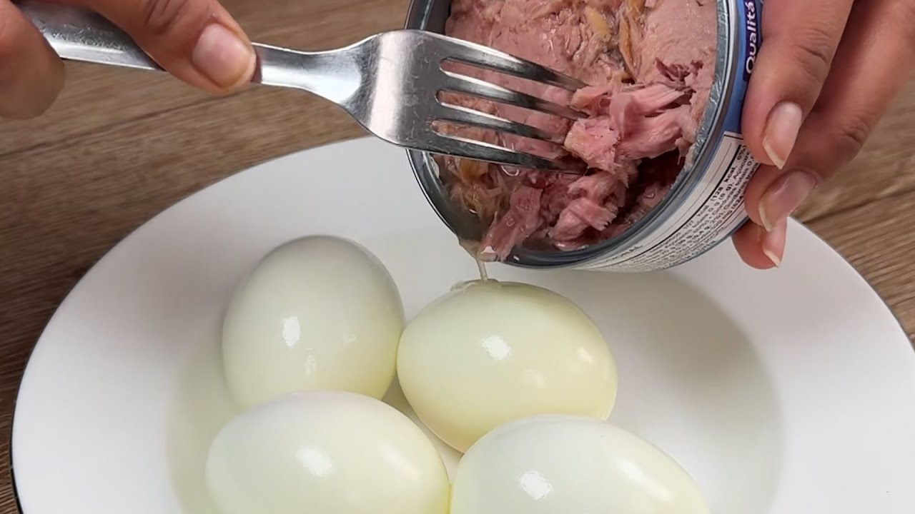 Atún, huevo y aguacate, ¡una combinación perfecta que nunca habías visto!