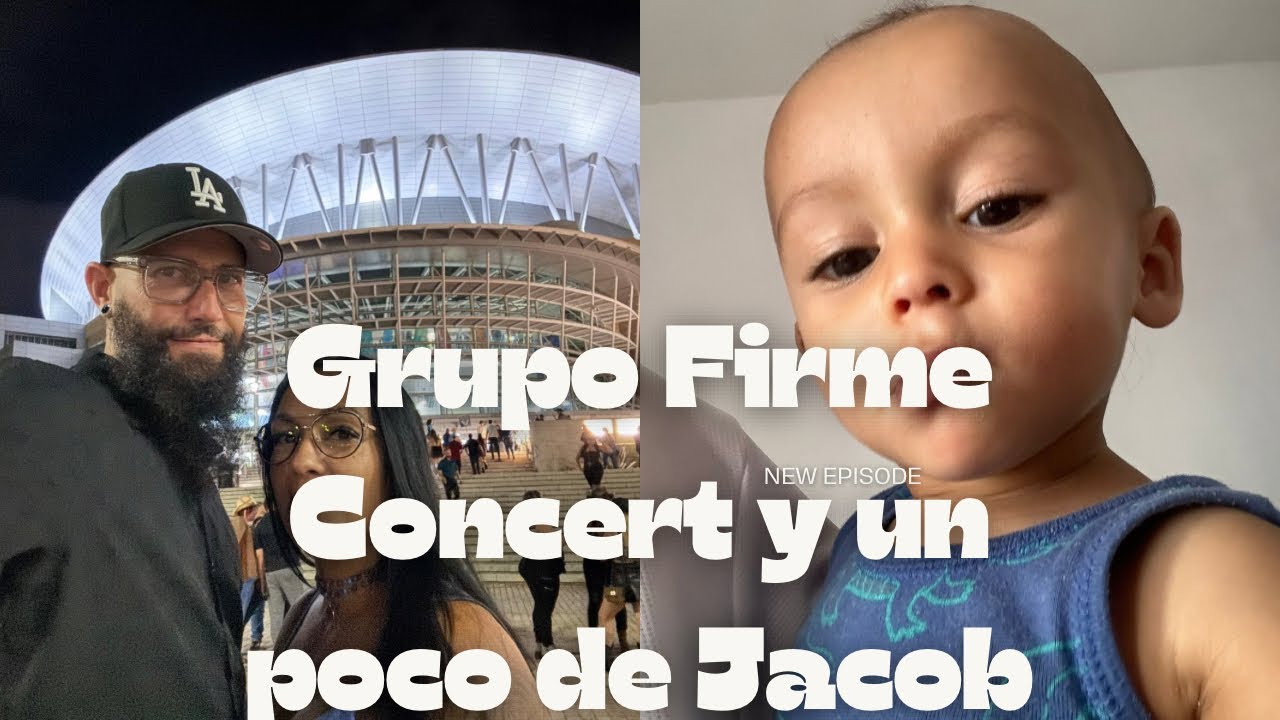 Grupo Firme Concert en Puerto Rico en el choli y un poco de las ocurrencias de Jacob