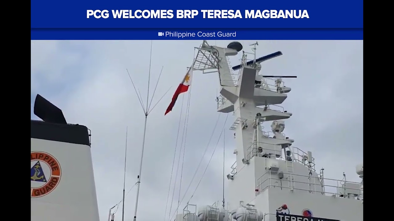 Philippine Coast Guard welcomes BRP Teresa Magbanua