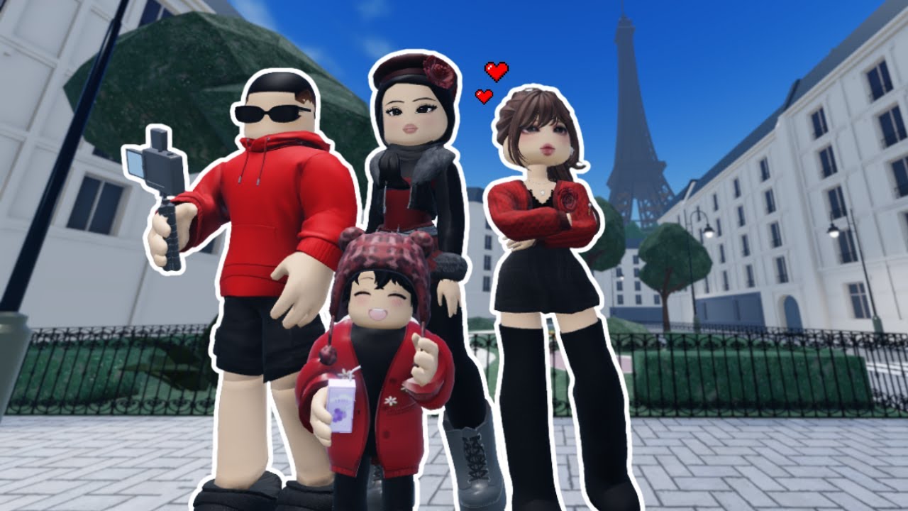 KELUARGA BOKIR JALAN-JALAN DI PARIS PART 2 | 💖 Keliling Dunia di Berry Avenue Roblox Indonesia