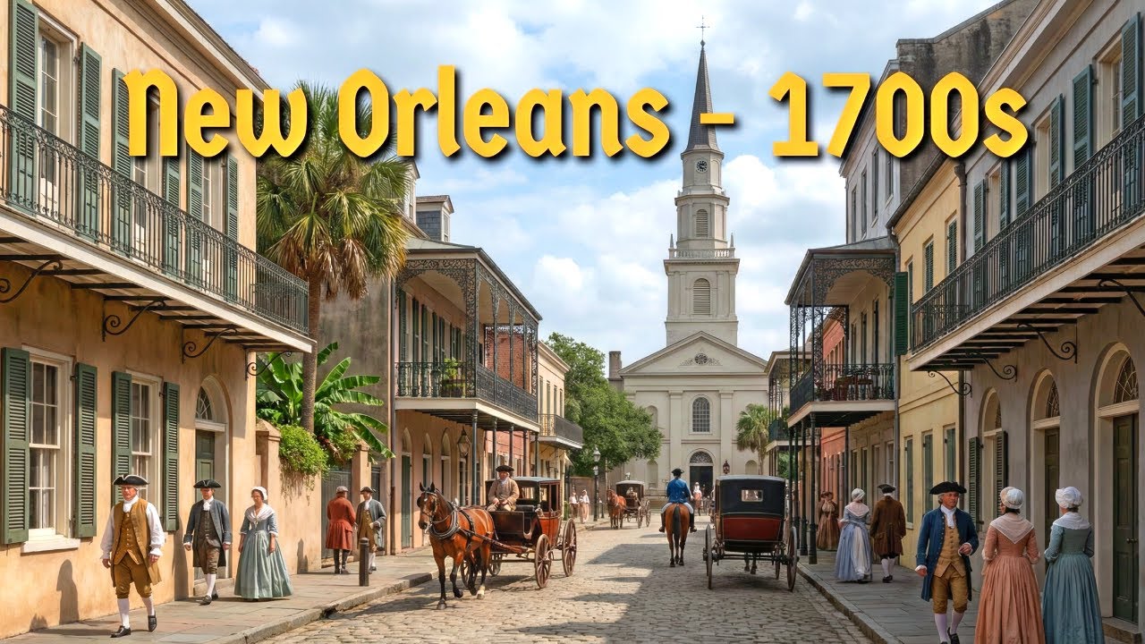New Orleans 1700s (AI Reconstruction)