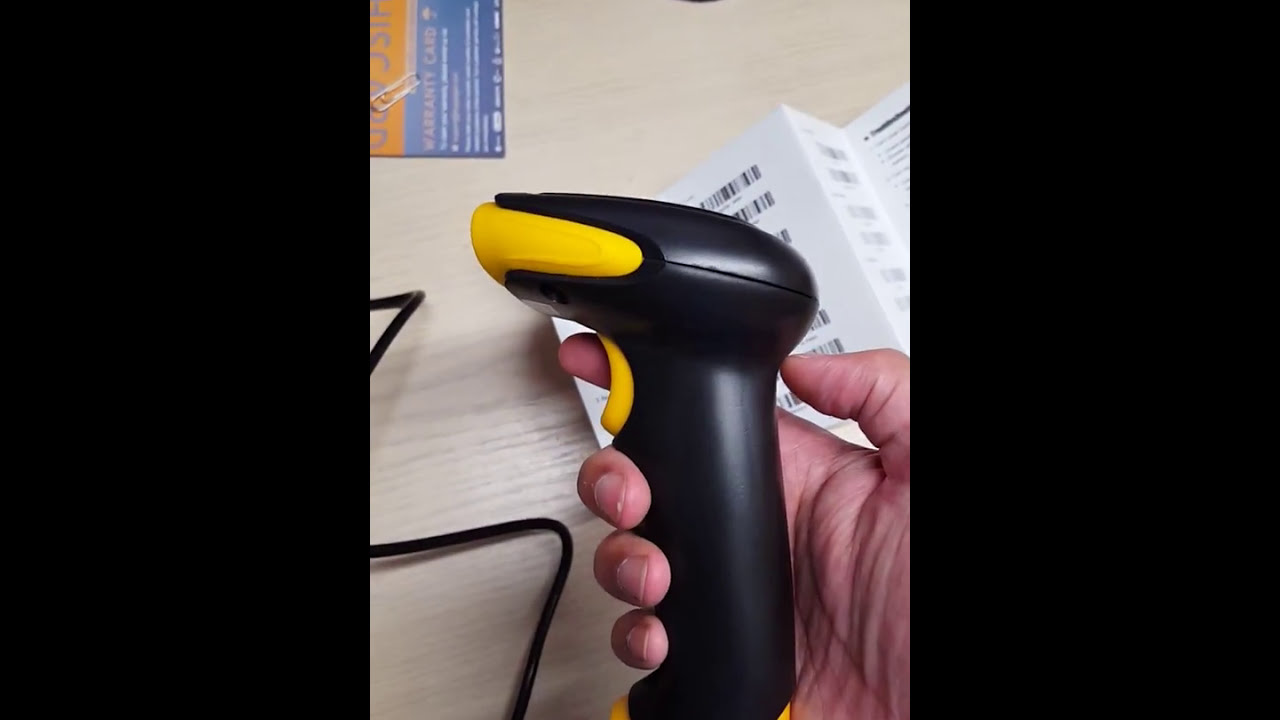 Esky Handheld Automatic USB wired 2D QR Barcode Scanner