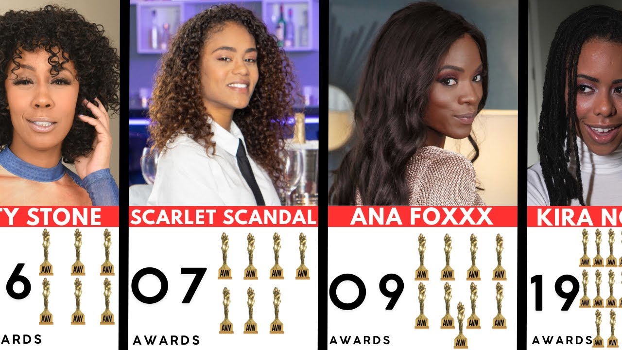 Ebony Legendary Icons Most Award Winning Black Female Adult Stars