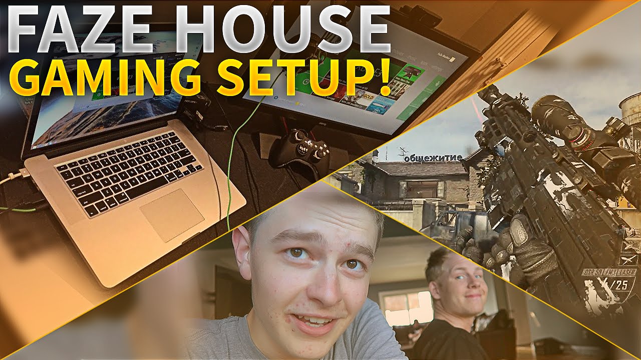 FAZE HOUSE GAMING SETUP!