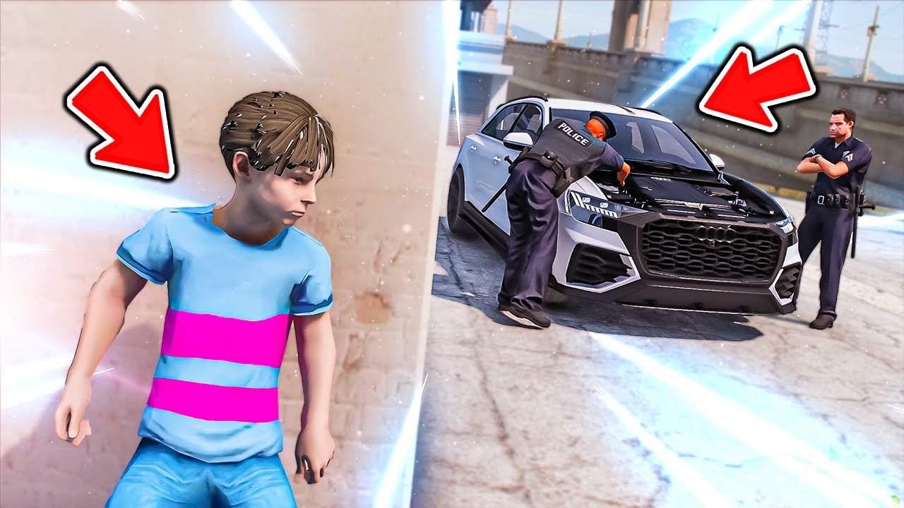 اكتشف العسكري الفاسد يلفق لحادث ابوه !! || GTA V