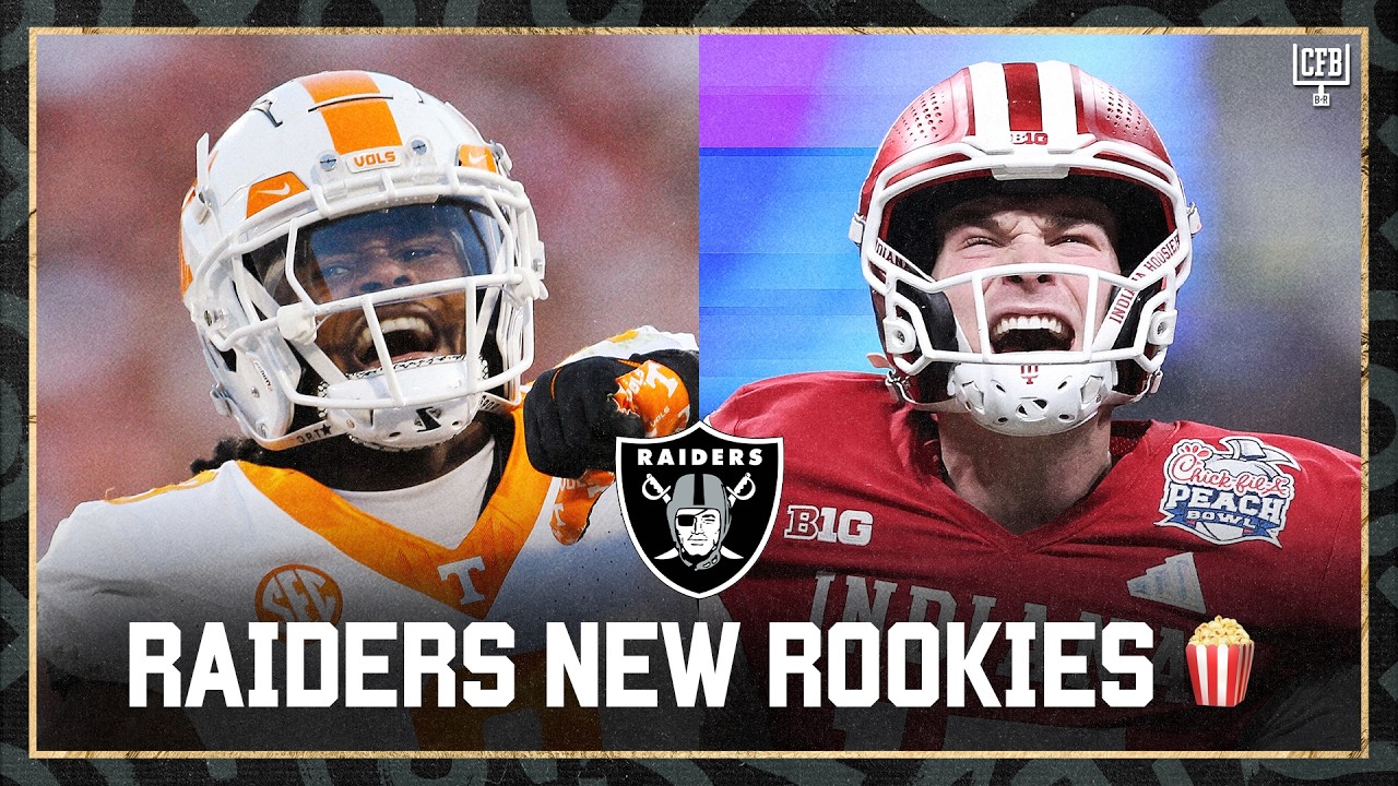 Las Vegas Raiders Rookie Draft Class 🔥 | College Football Highlights