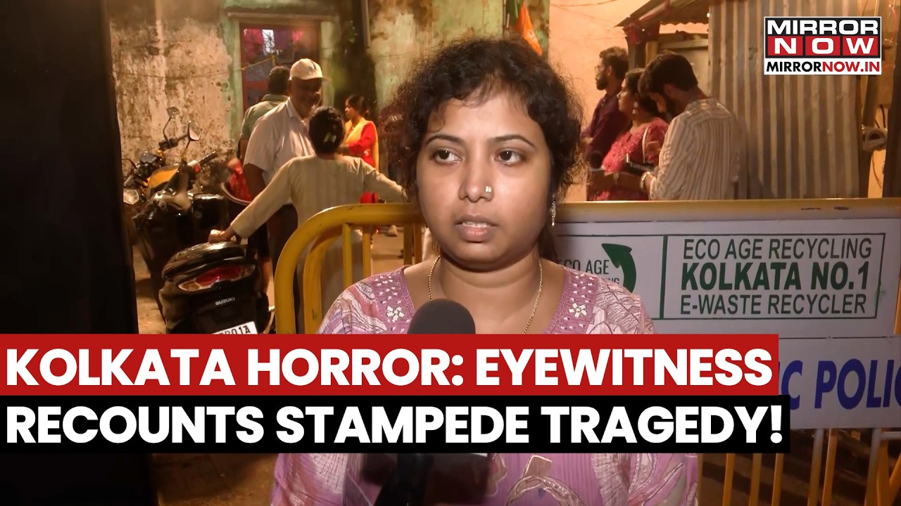 KOLKATA STAMPEDE HORROR: Eyewitness Recounts Deadly Crush At Chorbagan Durga Puja Pandal!