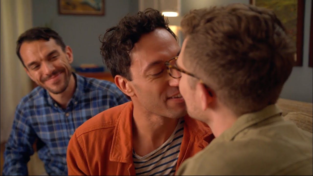 Deaf Guy Dates Hearing Gay Poly Couple (CLOSED CAPTIONED)