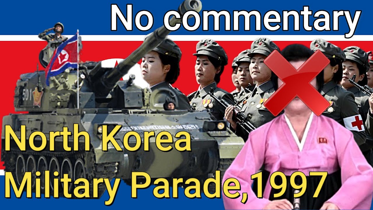 【No commentary】North Korea Military Parade , 1997 (Full HD 60fps) /北朝鮮軍事パレード 1997年（フルHD 60fps）解説音声なし