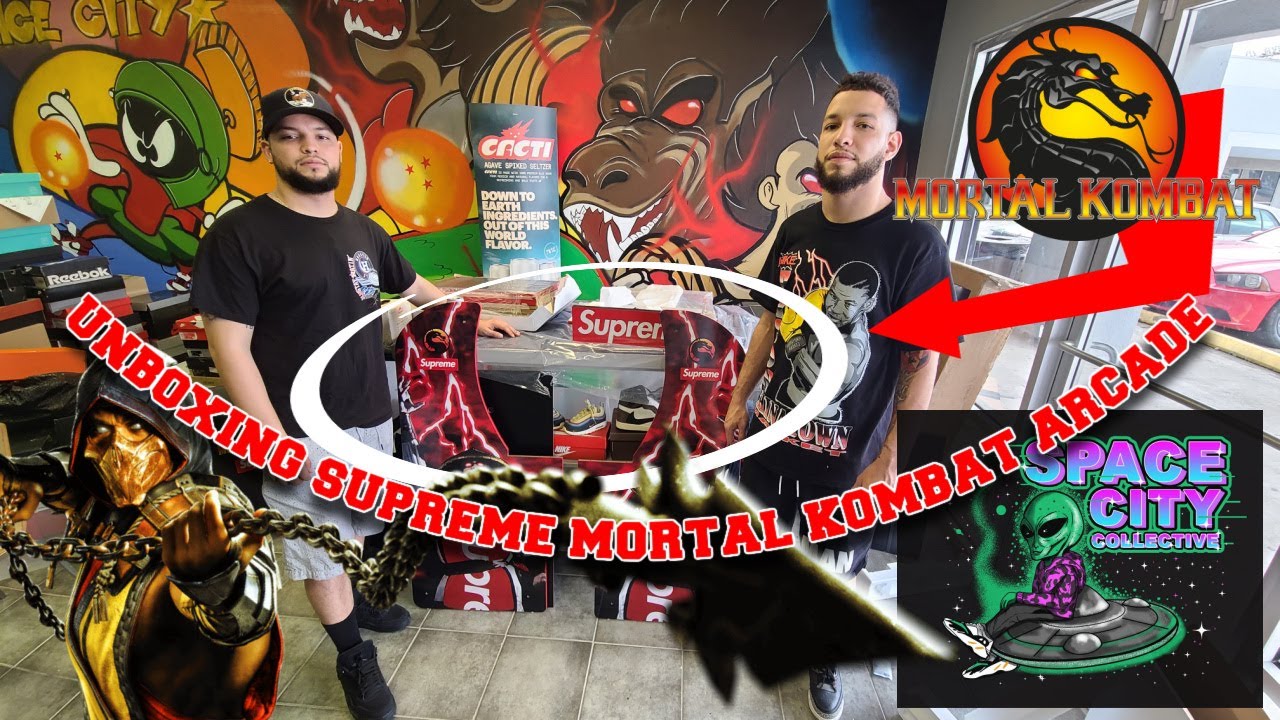 UNBOXING SUPREME MORTAL KOMBAT ARCADE