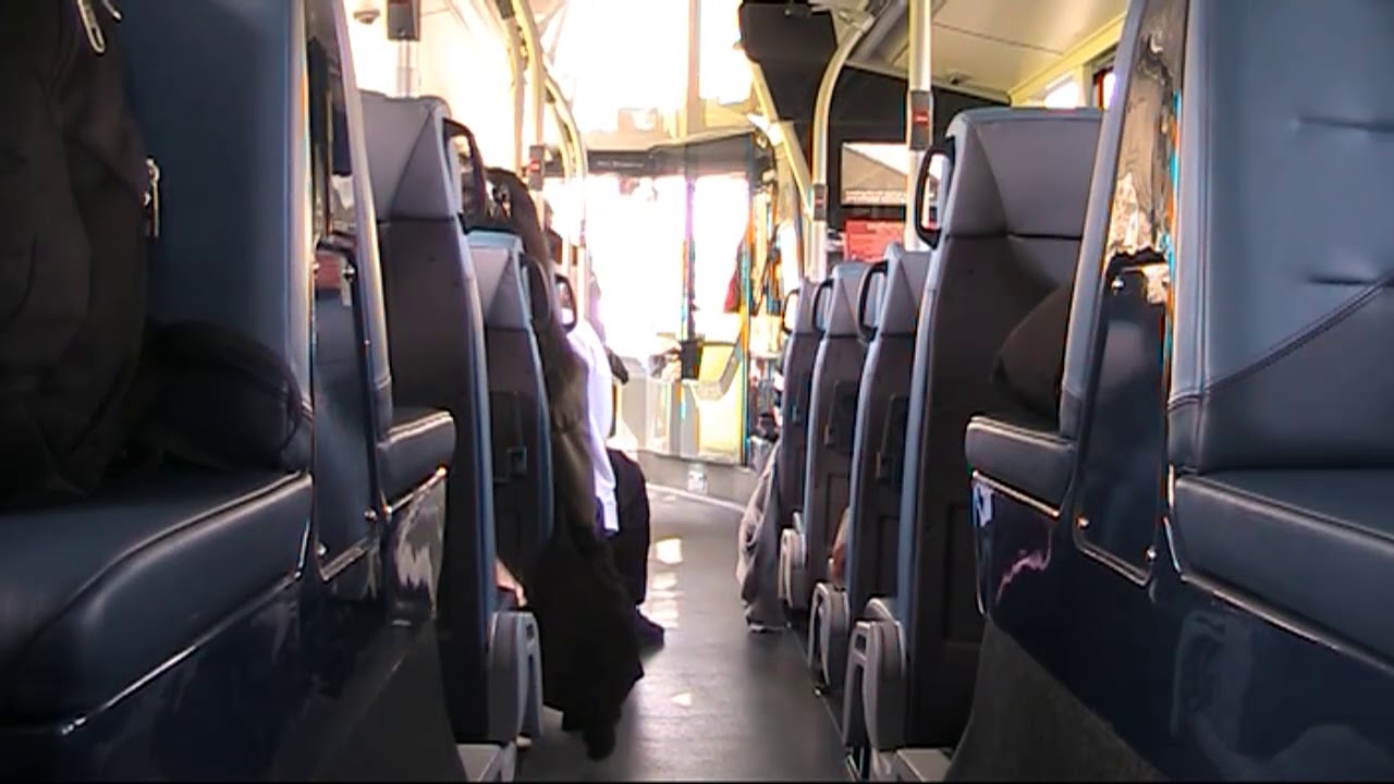Onboard Buses: Alexander Dennis Demonstrator (on loan to Southern Transit) SN66WLK