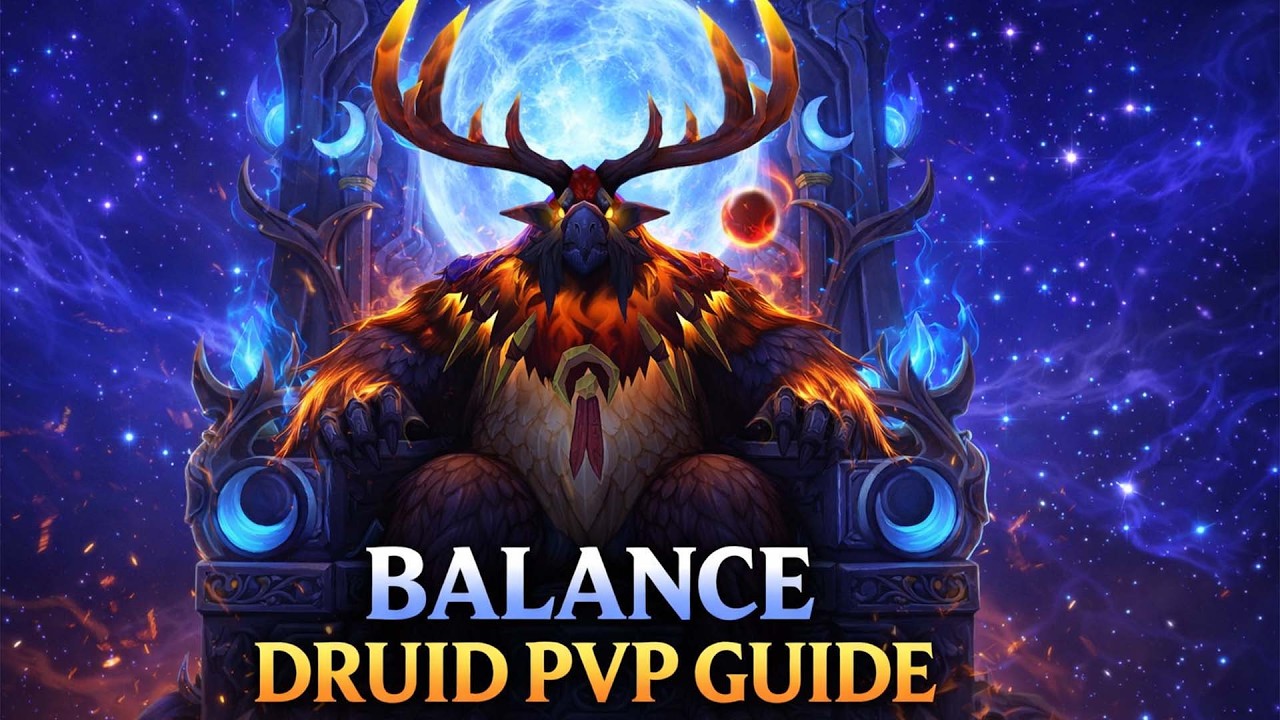 BEST BALANCE DRUID BUILD! - Balance druid pvp guide midnight