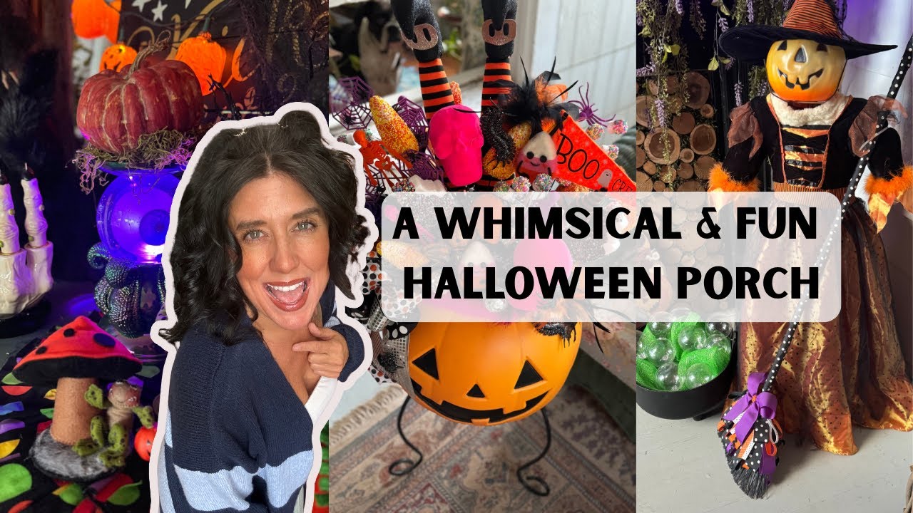 Экскурсия по крыльцу в честь Хэллоуина 🎃 Причудливая и уникальная 👻 Винтажная и экономичная