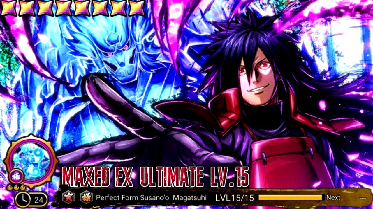 WELCOME TO THE META!! Madara Uchiha MAXED NEW EX Ultimate LV.15 Showcase - NxB NV