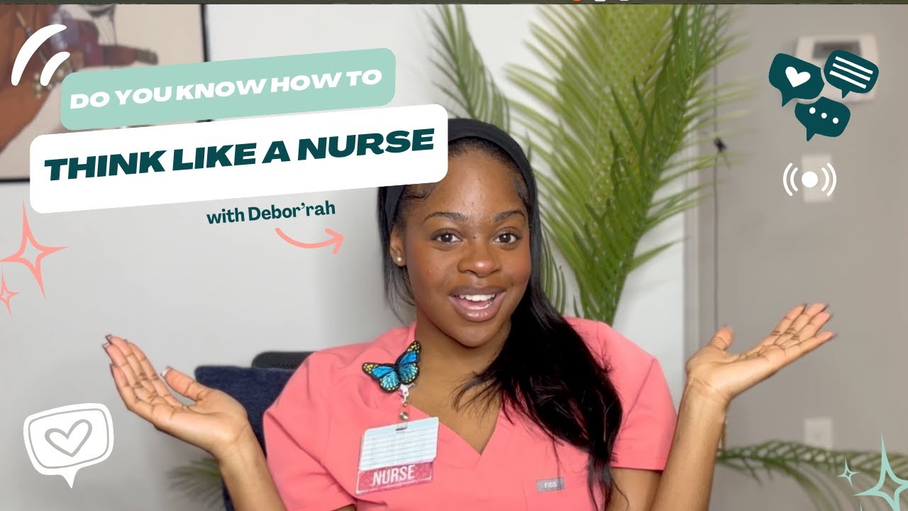 ➡️ How to Think Like a Nurse | The Secret to Passing Nursing School 🩺