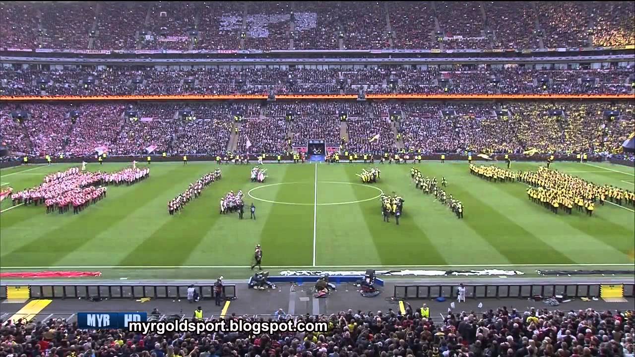 2013 UEFA Champions League Final Opening Ceremony, Wembley Stadium, London