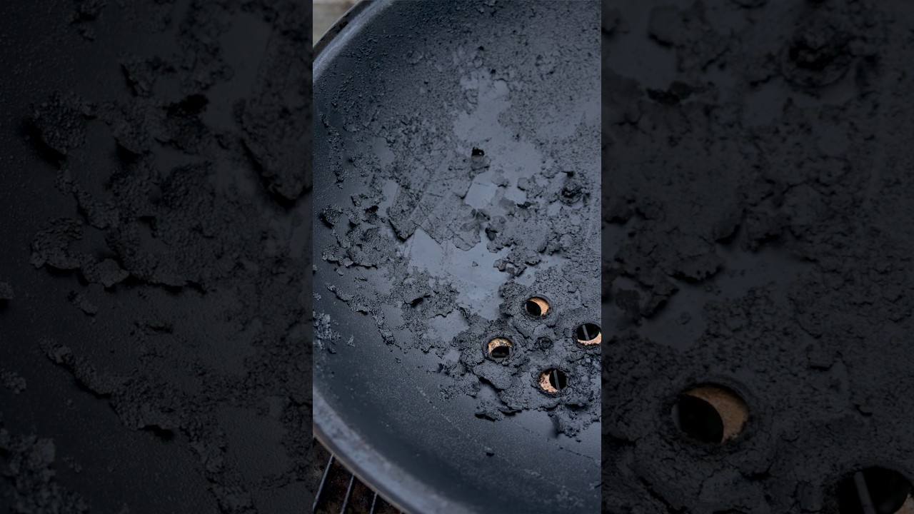 What is peeling off my Weber Kettle lid? (and how to fix it)