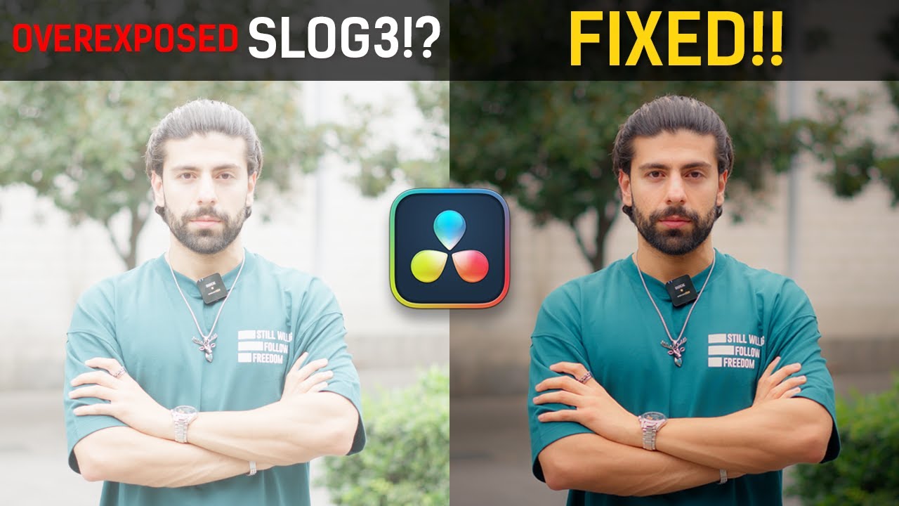 Как исправить пересвеченные кадры SLOG3 в DaVinci Resolve (полное пошаговое руководство)