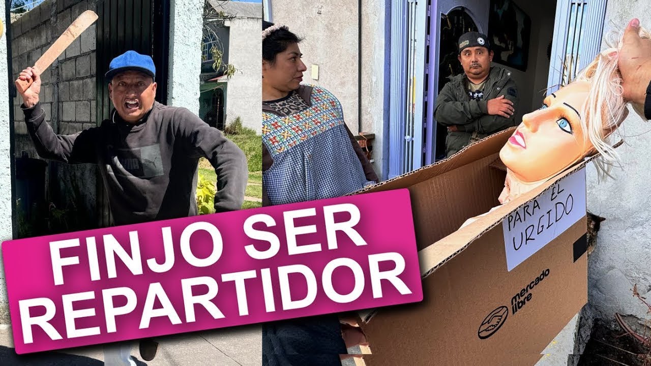 Entrego paquetes Raros en Casas de Desconocidos (BROMA￼)