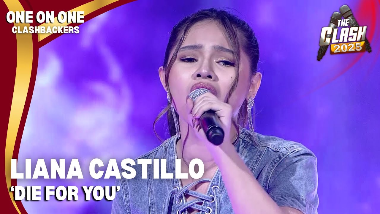 Liana Castillo gives a to die performance of &lsquo;Die For You!&rsquo; | The Clash 2025