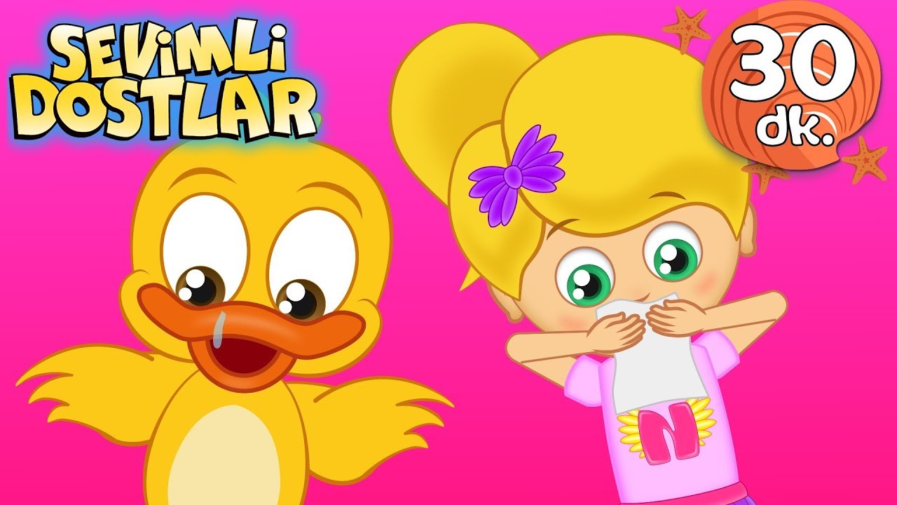 Sevimli Dostlar Bebek Şarkıları | Hapşu 💥 | Adisebaba TV Kids Songs and Nursery Rhymes 2019