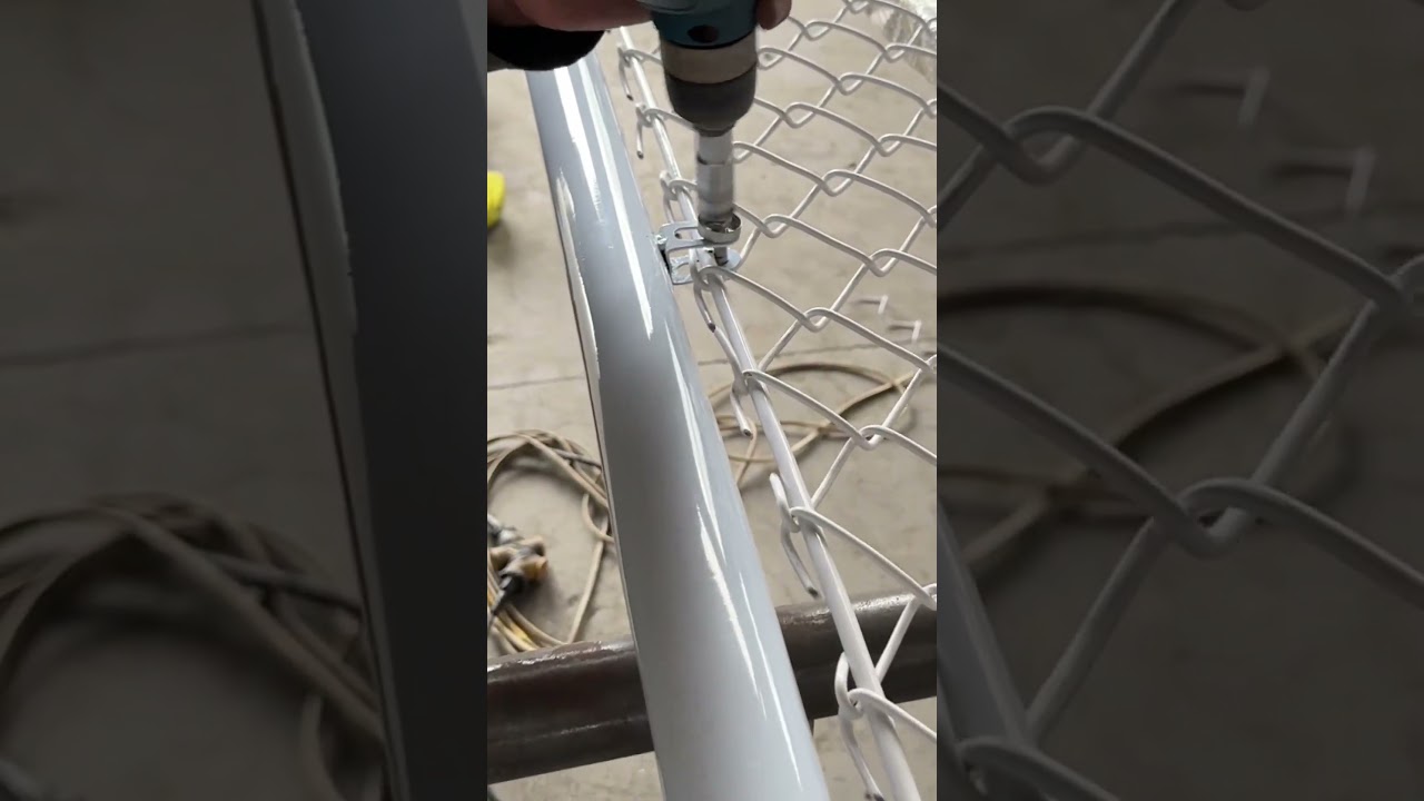 Chain link fence