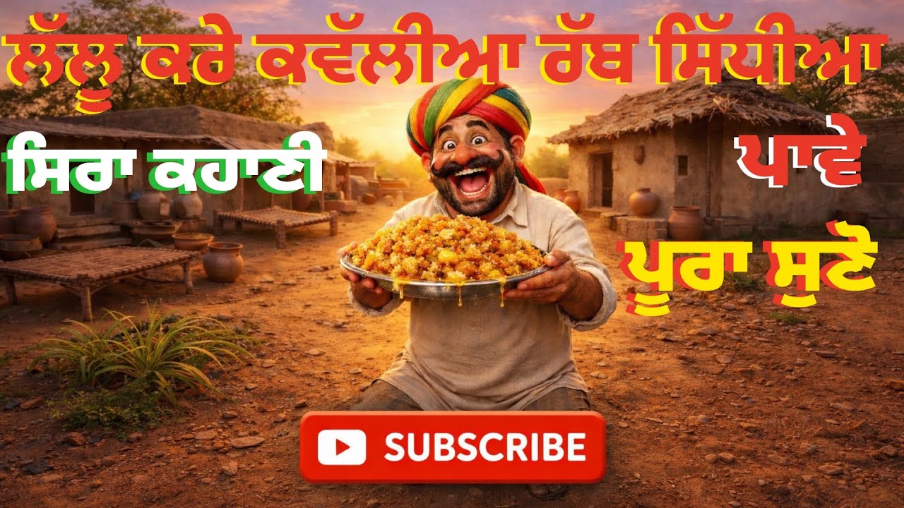  ਲੱਲੂ ਕਰੇ ਕਵੱਲੀਆ ਰੱਬ ਸਿੱਧੀਆ ਪਾਵੇ ਪੂਰਾ ਸੁਣੋPunjabi Kahani Story 2026