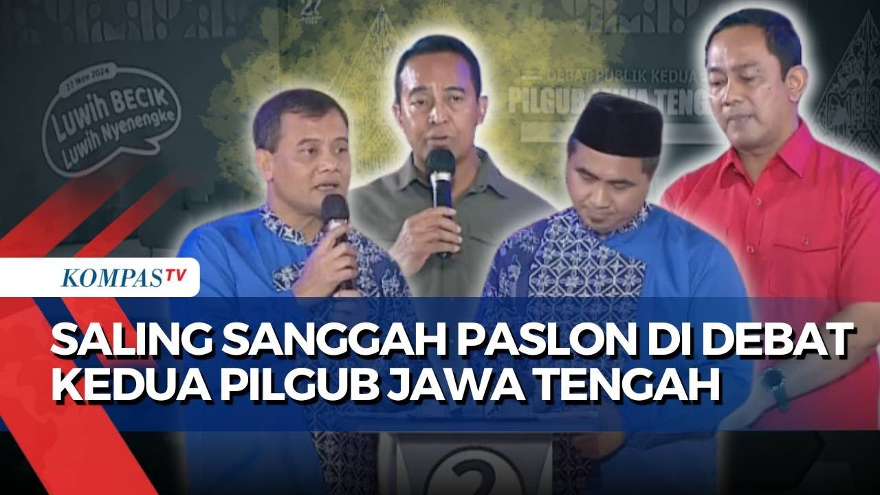 [FULL] Tanya Jawab & Saling Sanggah Andika-Ahmad Luthfi di Debat Kedua Pilkada Jawa Tengah 2024
