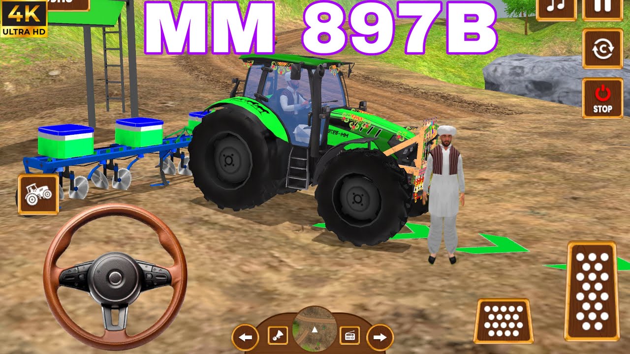 India farmer Game tractor 2026 New In farm corn - Us Tractor farming Game Ep39