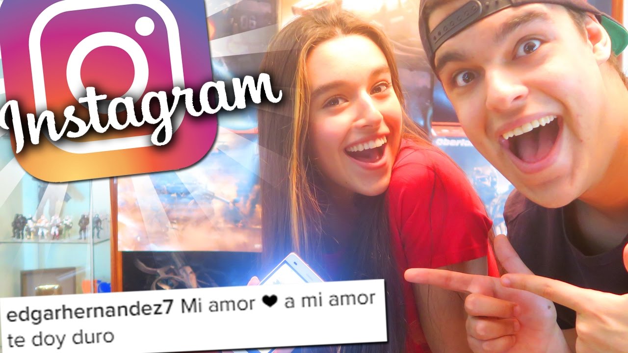 REACCIONANDO a lOS COMENTARIOS de INSTAGRAM de MI HERMANA!! AlphaSnper97