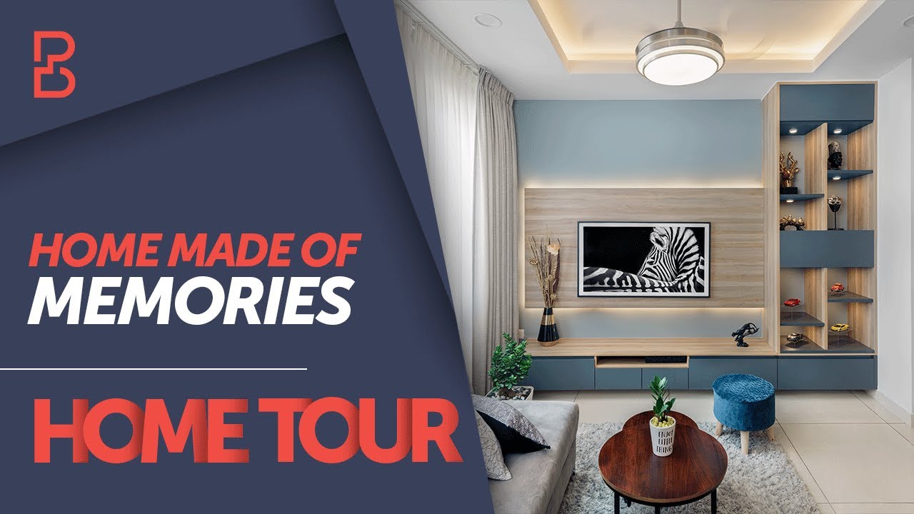 Modern Minimal Home Interiors | 2BHK Apartment | Bangalore | Bonito Designs