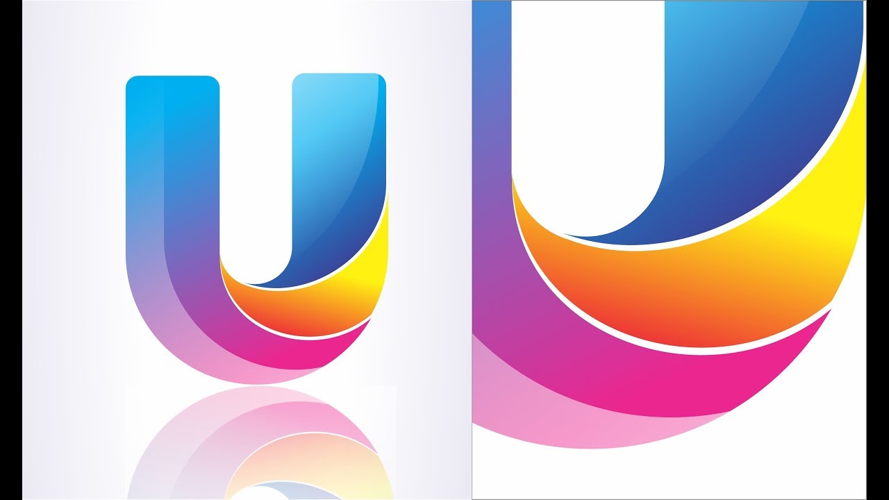 Alphabetical Logo Design U