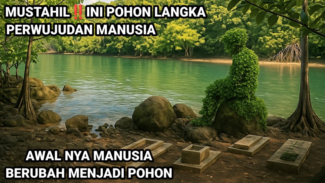 MUSTAHIL AWAL NYA MANUSIA SEKARANG BERUBAH MENJADI POHON LANGKA DI INDONESIA