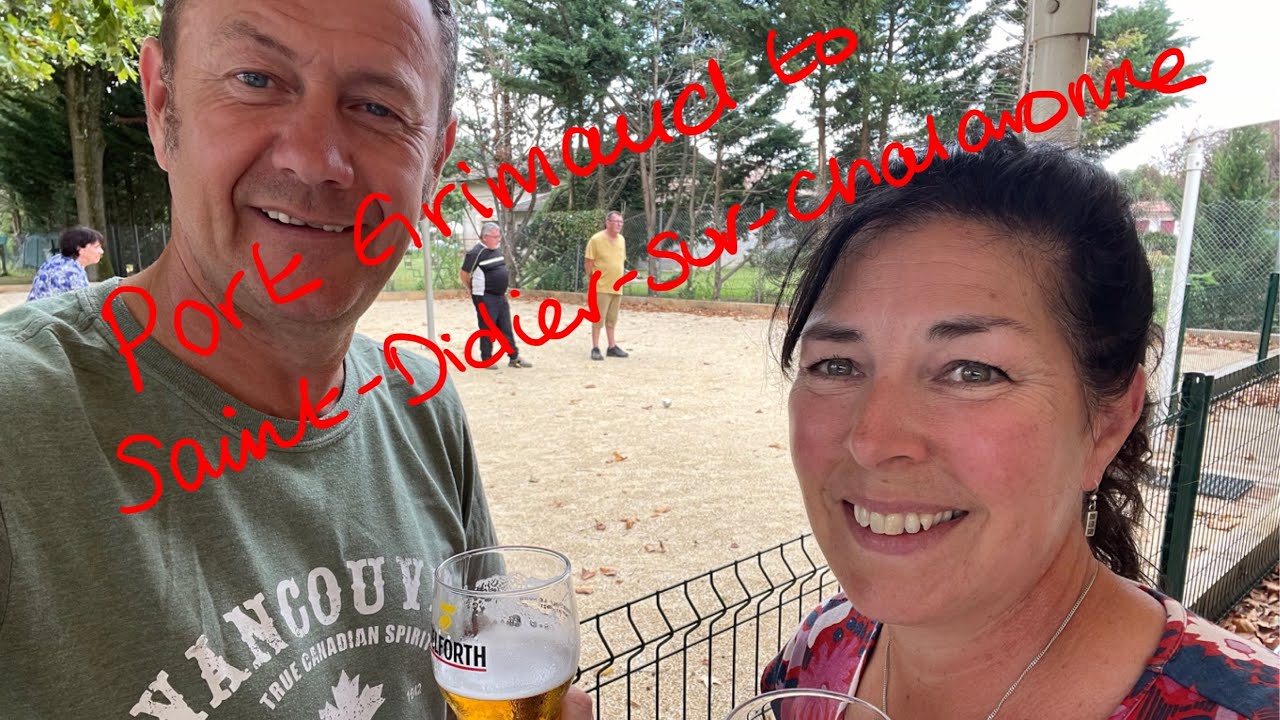 Travelling through France in a motorhome with dogs. Port Grimaud to Saint-Didier-sur-Chalaronne.