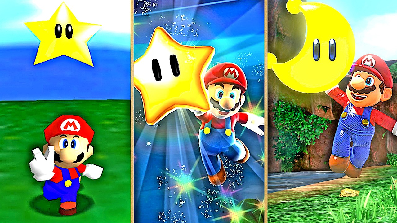 La PREMIERE ÉTOILE de TOUS les Super MARIO 3D !